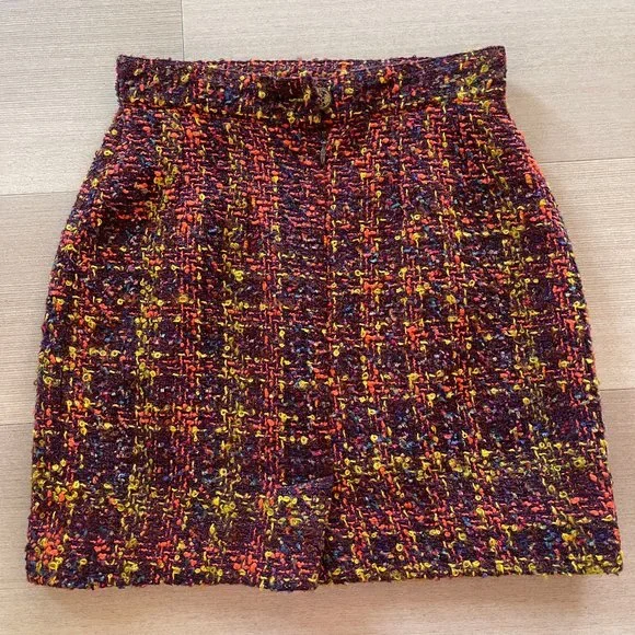 Auc Christian Lacroix Boucle Tweed 2 pisses suit - Picture 13 of 15